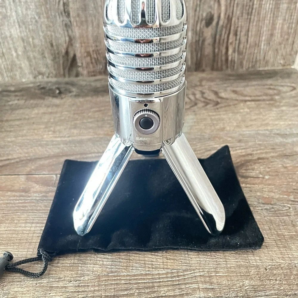 Samson Meteor Mic USB Studio Microphone for Computer Recording New Open Box